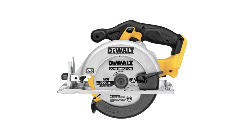 The DeWalt 20V MAX Cordless 6.5 in. Sidewinder Style Circular Saw