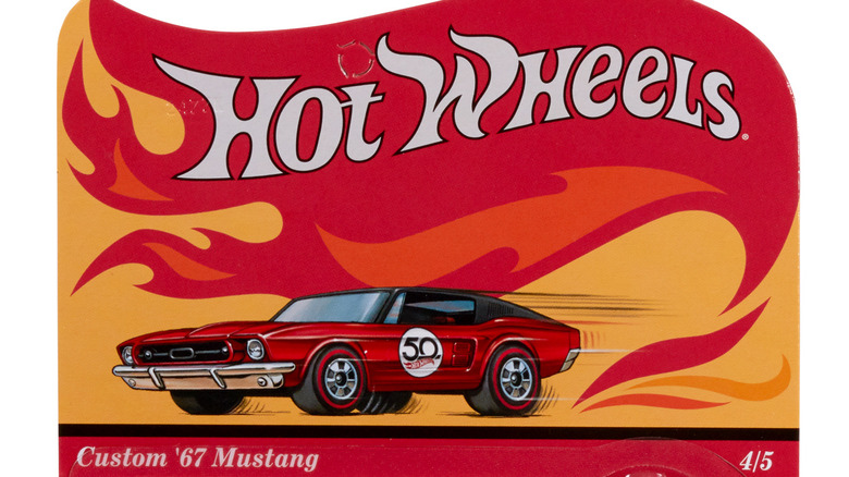 50th anniversary hot wheels mustang