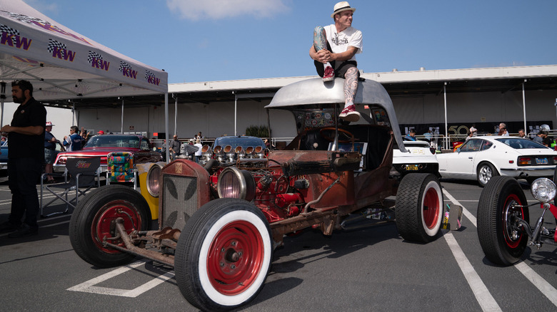 life-sized Red Baron model