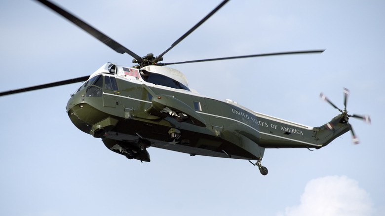 Marine One presidential helicopter