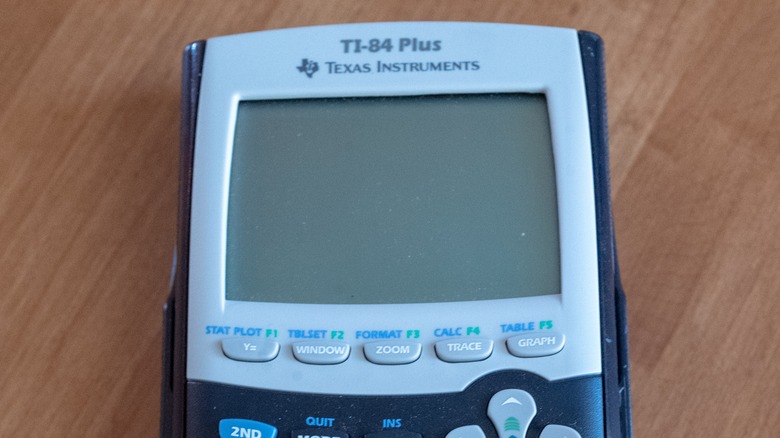 TI-84 graphing calculator from Texas Instruments