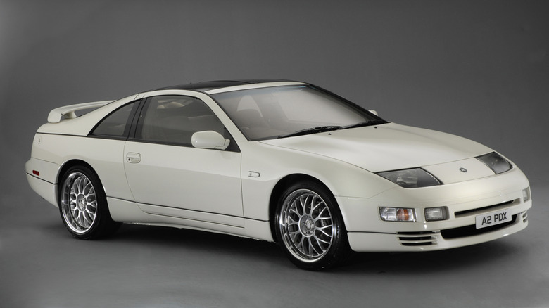 Front Angle view of the Nissan 300ZX