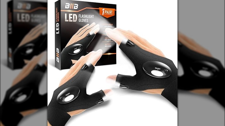 BIIB LED Flashlight gloves