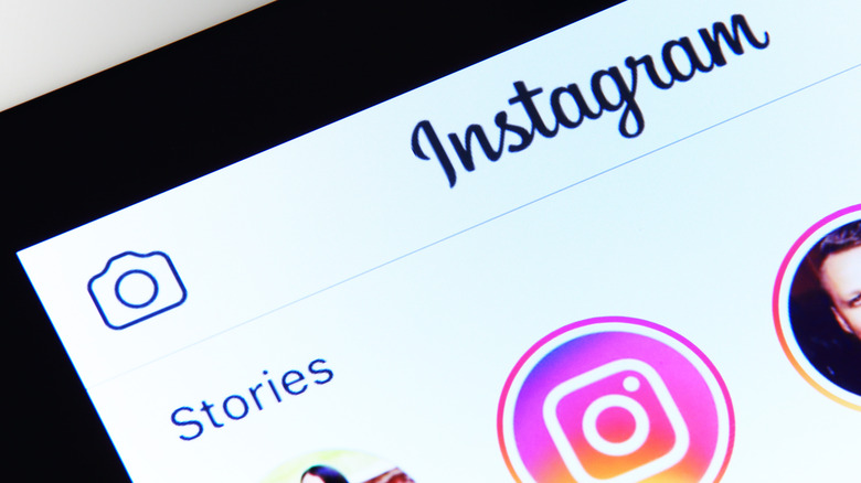 Instagram Stories feed