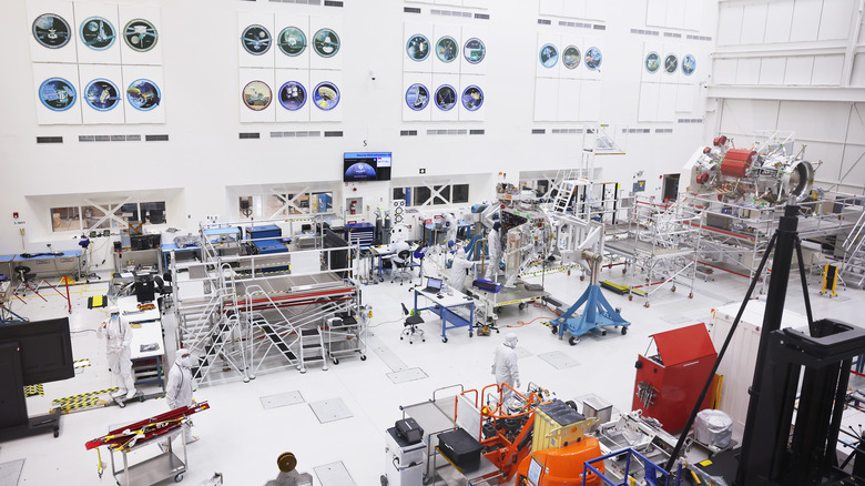 A room inside NASA's JPL