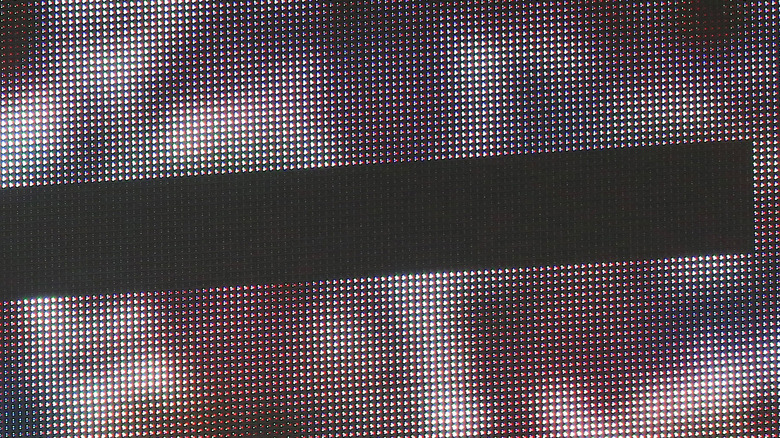 Rogers Centre Jumbotron with dead pixels