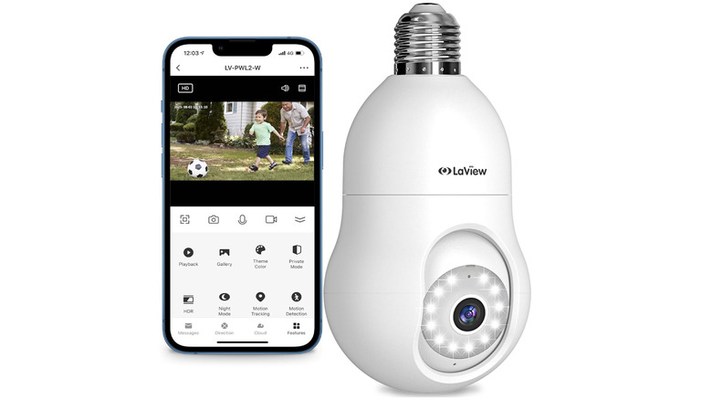 The LaView L2 Light Bulb Camera