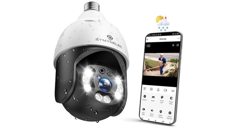 The Symynelec Light Bulb Security Camera