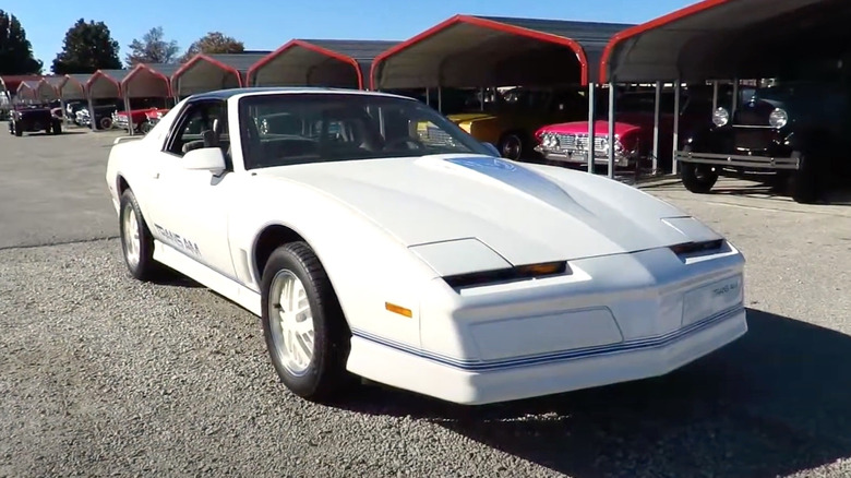 15th Anniversary Firebird parked in lot