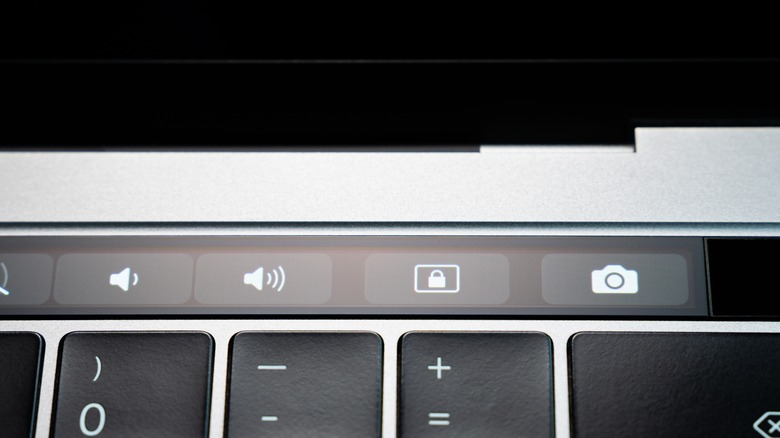 MacBook touchbar