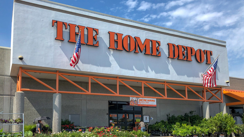 home depot storefront