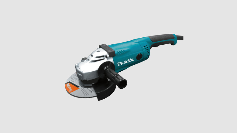 The xMakita 7" Angle Grinder (GA7021), with AC/DC Switch