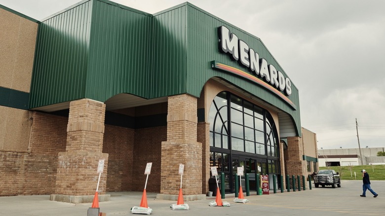 Menards storefront