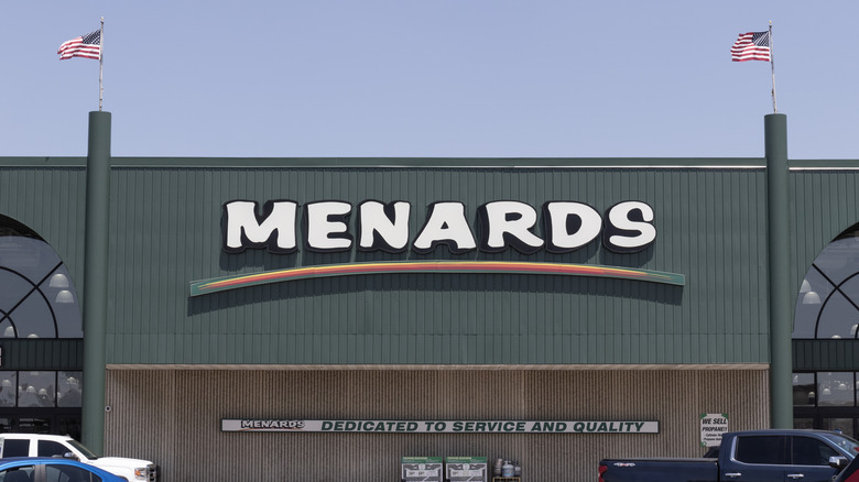 Menards storefront