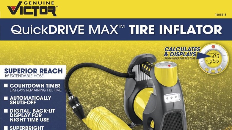 Victor QuickDrive MAX tire inflator