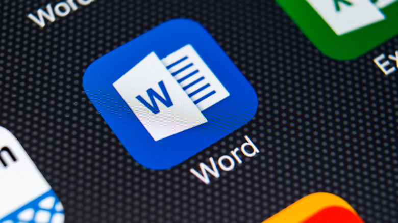 Microsoft Word app icon