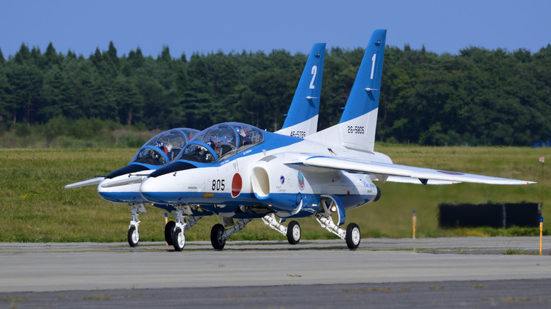 Two T-4s on the tarmac