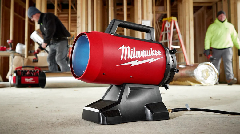 Milwaukee M18 propane heater