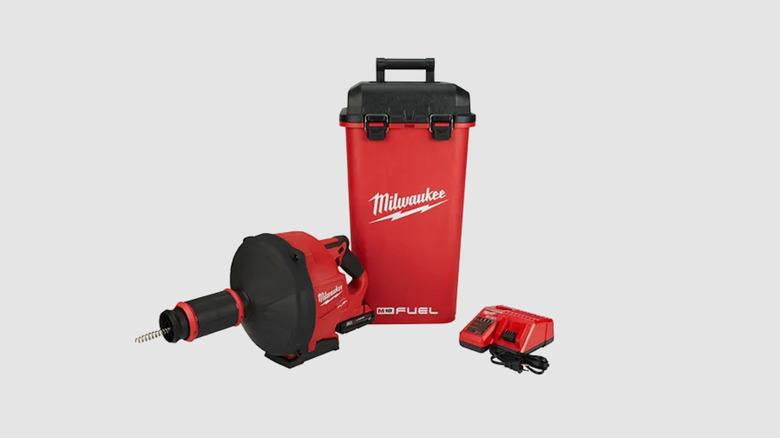 Milwaukee M18 Fuel Drain Snake with Cable Drive