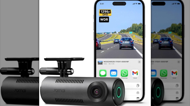 70mai dash cam and app