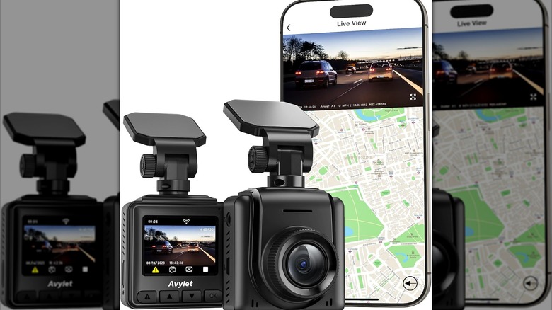 Avylet dash cam and app