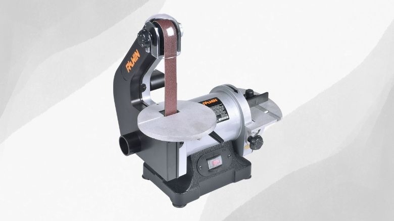 Allwin benchtop belt sander and mini disc sander