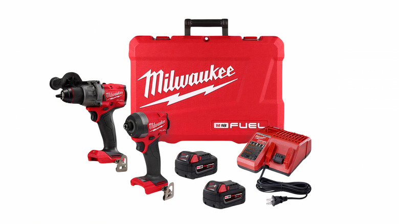 Milwaukee power drill combo kit