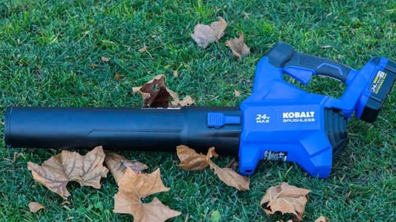 Kobalt handheld leaf blower