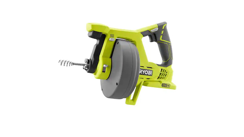 ryobi drain auger