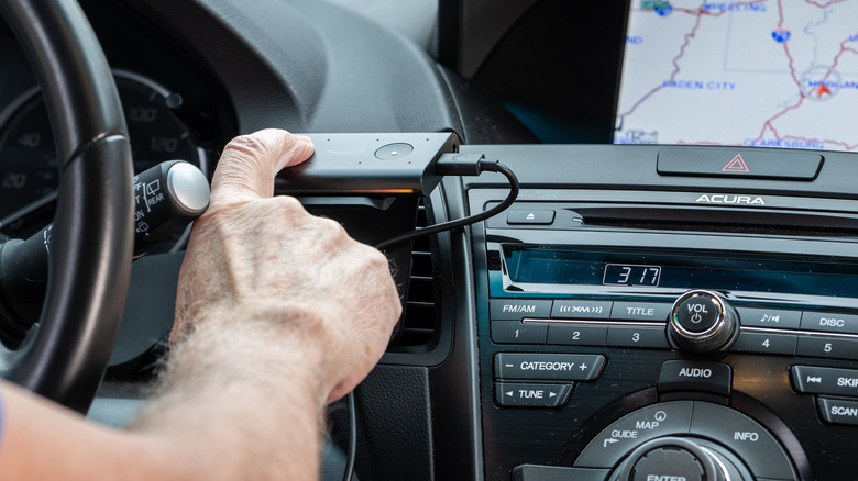 amazon echo auto installed in car