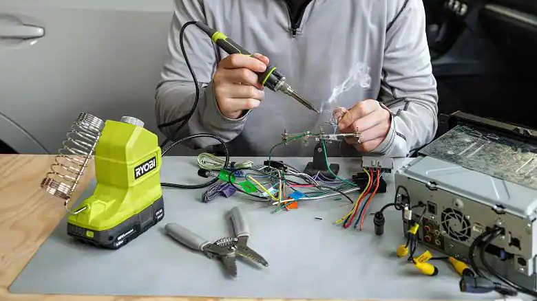 Ryobi soldering iron topper