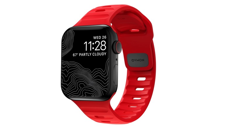 Nomad Night Watch Red Sport Band