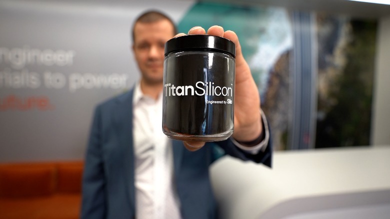 Titan Silicon anode material