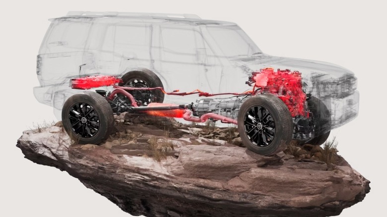 Land Cruiser Internal Illustration