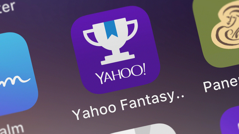 Yahoo Fantasy football app