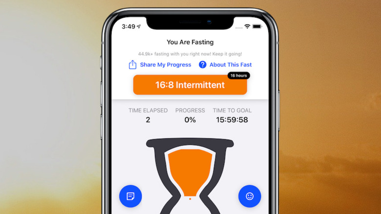 Sunrise fasting app features