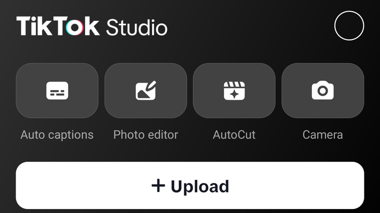 TikTok Studio app for Android