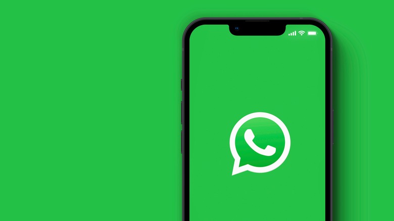 Whatsapp logo phone