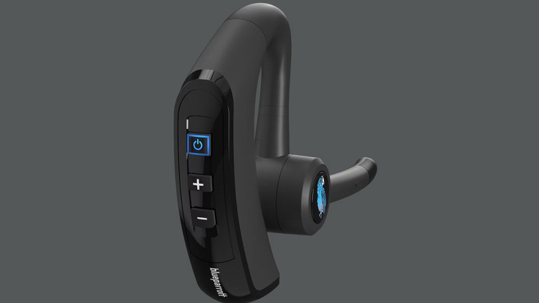 BlueParrott headset from the back