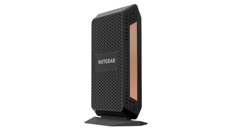 Netgear Nighthawk CM1100 modem on white background