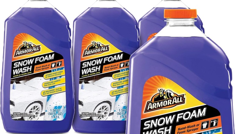 Armor All Snow Foam Wash bottles