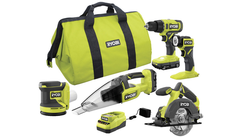 Ryobi 18V ONE+ 5-Tool Combo Kit