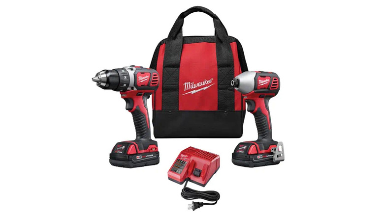 milwaukee tool kit with bag