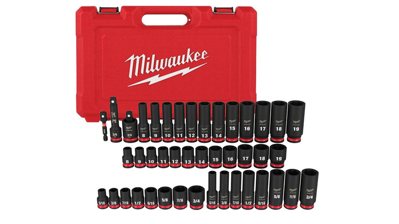 milwaukee 43 piece socket set