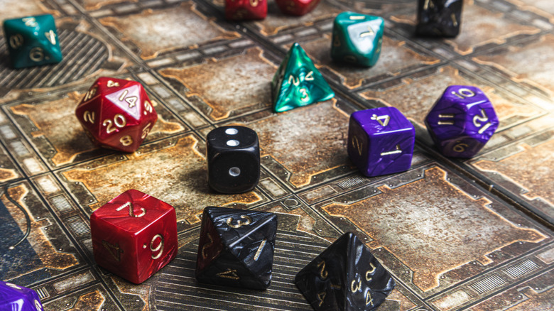 tabletop game dice