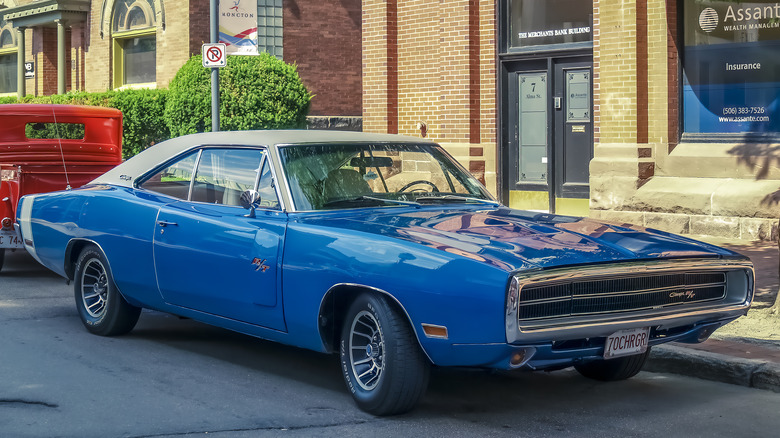 1970 Dodge Charger parked street