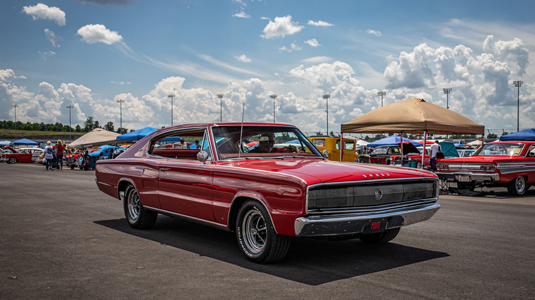 1966 Dodge Charger at car show