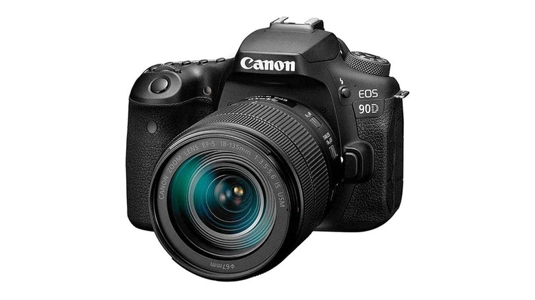 a Canon EOS 90D DSLR