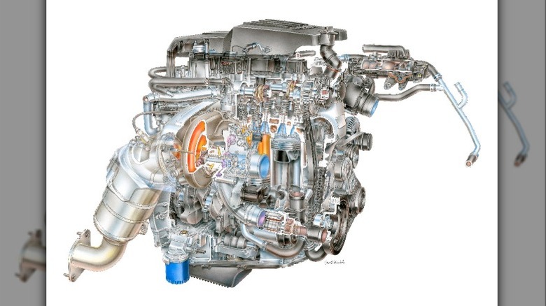 Chevrolet 2.7 liter truck engine