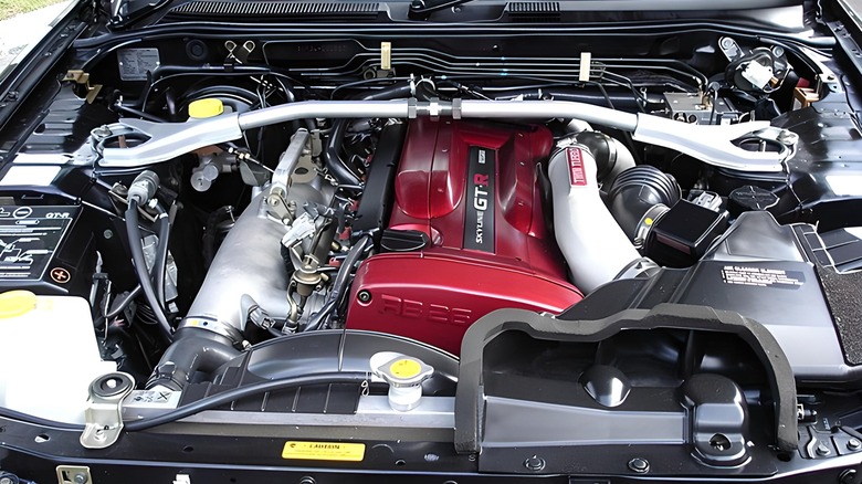 RB26DETT Nissan Skyline engine bay